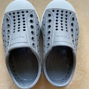 Gray Native Toddler Play Shoes Size 7